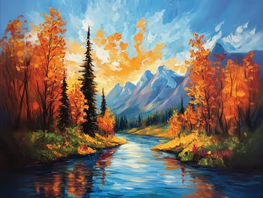 Join us for a Paint Nite Event, Oct 24th at 7PM - Fall River Run