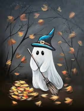 Join us for a Paint Nite Event, Oct 30th at 7PM - Spooky Chores