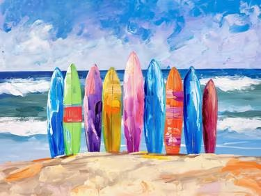 Join us for a Paint Nite event, May 29th, at 7PM - Surfers Wave Paradise
