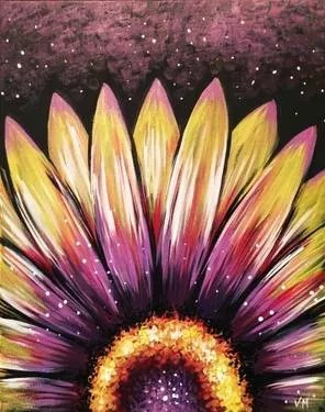 Join us for a Paint Nite Event, May 16th, at 7PM - Wild Night Flower