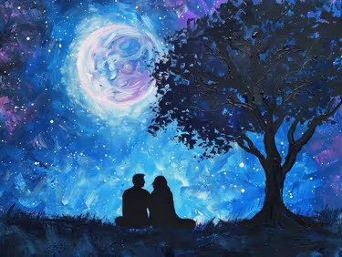 Join us for a Paint Nite Event, Feb 20th, 7PM - Under the Stars With You