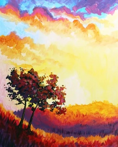 Joinus for Paint Nite, Nov 9th, at 7PM - Adults Only - Falling Up IV