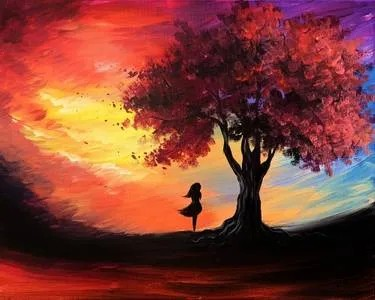 Join Us for Paint Nite, Aug 31st, at 7PM - Lost in the Sunset