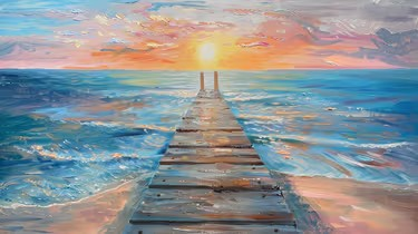 Join Us for a Paint Nite Event, Jun 20th, at 7PM, Sunset at the Dock