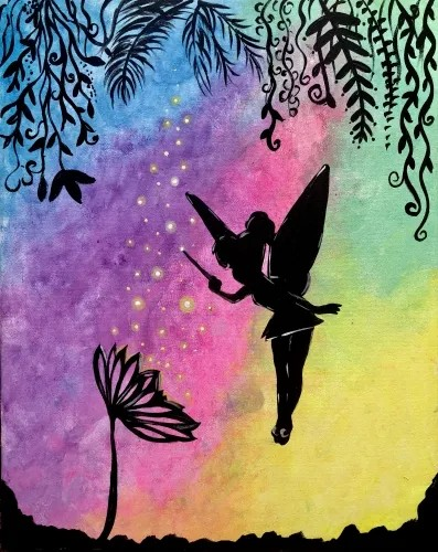 Join us for a Paintnite Event, Apr 4th, at 7PM, Faith, Trust and Fairy Dust